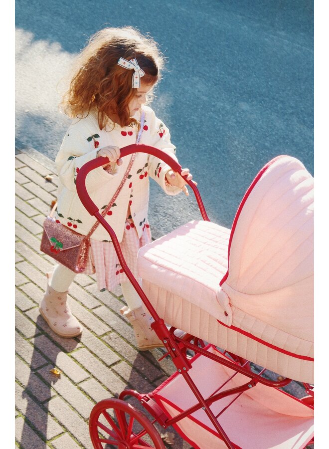 Love Letter Bag - Pink Glitter - Konges Slojd