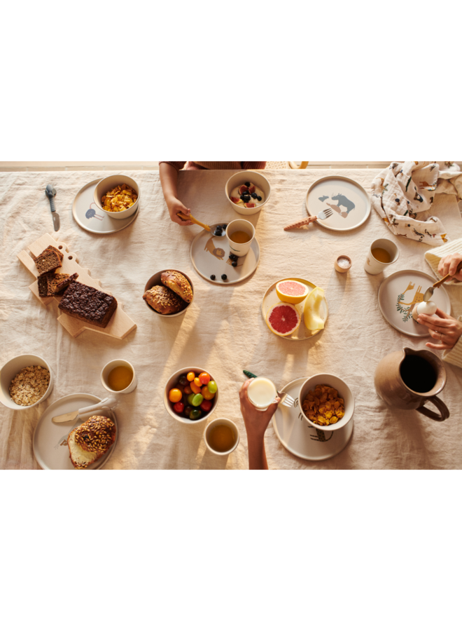 Remco Plate 6-Pack - Dinosaurs / Mist - Liewood