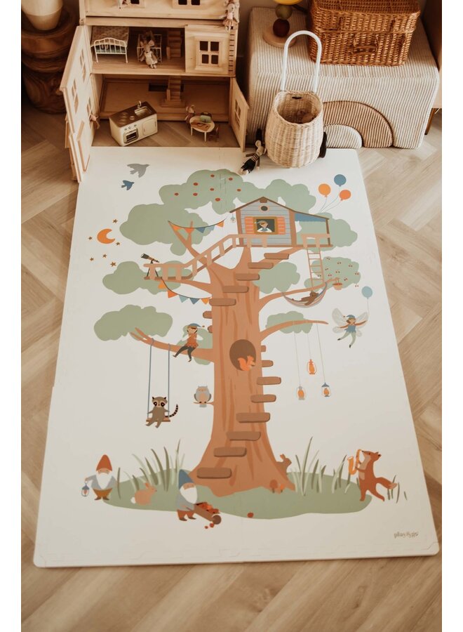 Tiloo Puzzelmat - Treehouse - Play & Go