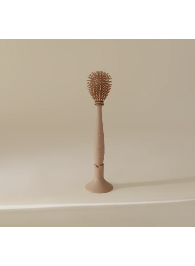 Silicone Speenborstel - Natural - Mushie