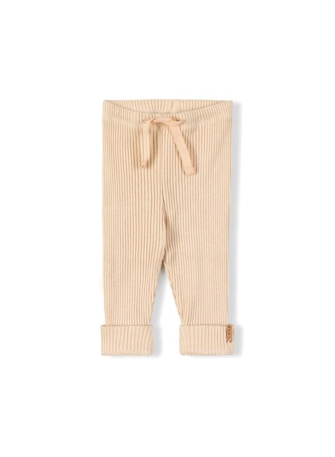 Rib Legging - Latte - Nixnut
