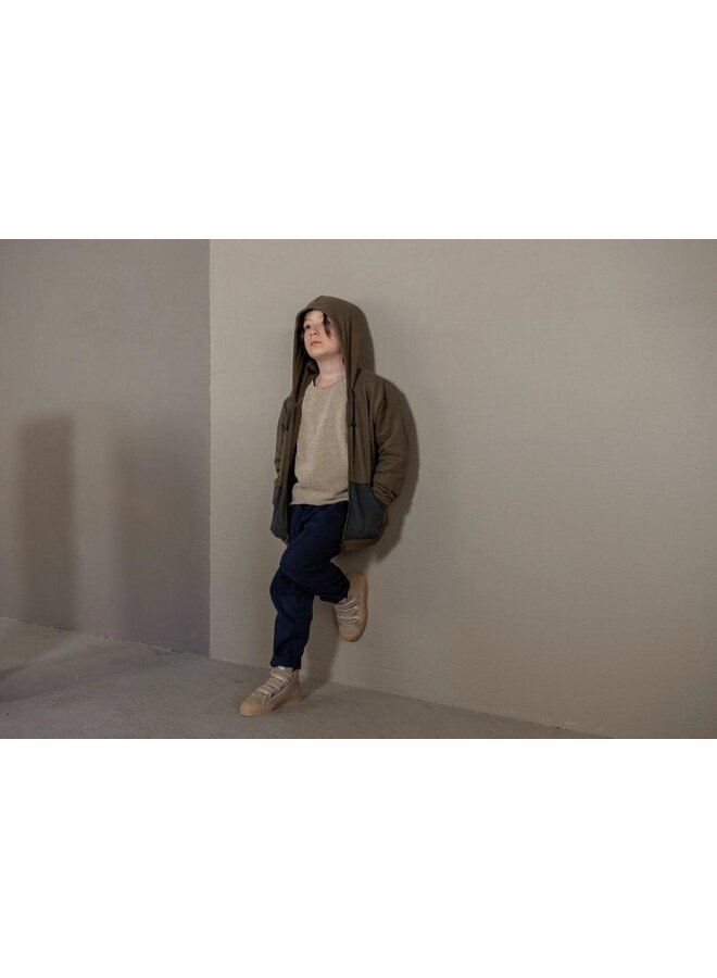 Pocket Hoodie - Khaki - Nixnut