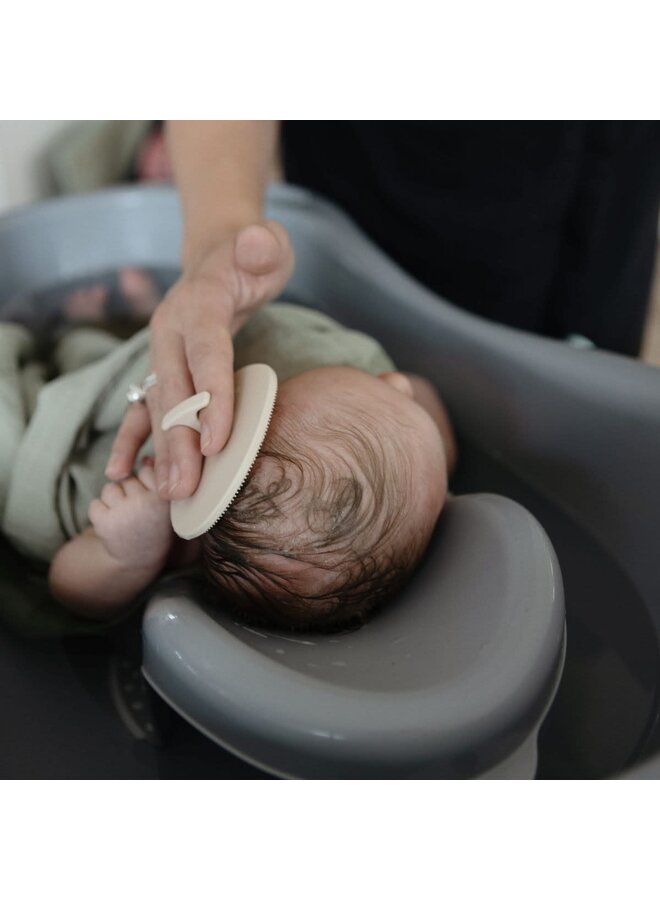 Cradle Cap Brush - Blush/Sand - Mushie