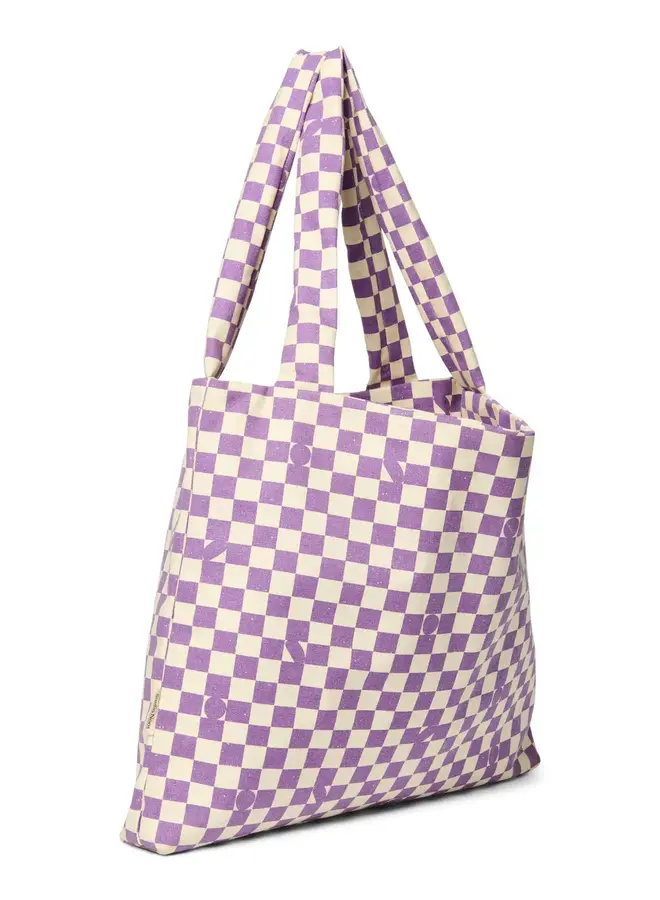 Mom Bag - Hay Checkerboard Violet - Studio Noos