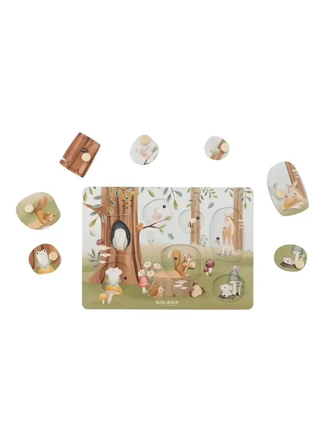 Geluidenpuzzel - Forest Friends - Little Dutch