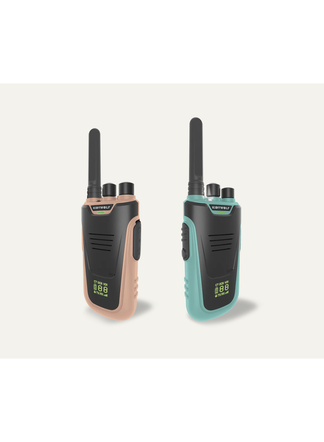 Kidytalk - Walkie Talkie Groot Bereik - Kidywolf