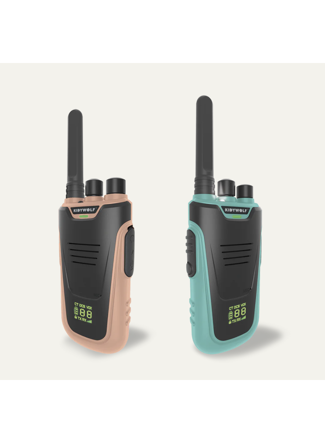 Kidytalk - Walkie Talkie Groot Bereik - Kidywolf