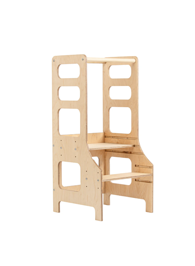 Verstelbare leertoren - Natural - Duck Woodworks