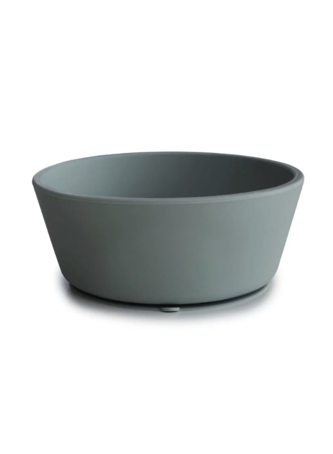 Siliconen kom met zuignap - Dried Thyme - Mushie