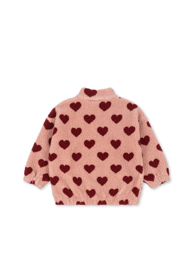 Jody Teddy Jacket Grs - Coeur Mellow - Konges Slojd