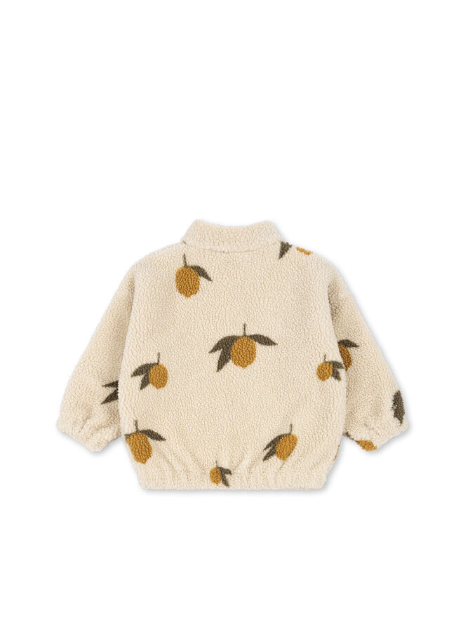 Jody Teddy Jacket Grs - Mon Grand Citron Sage - Konges Slojd