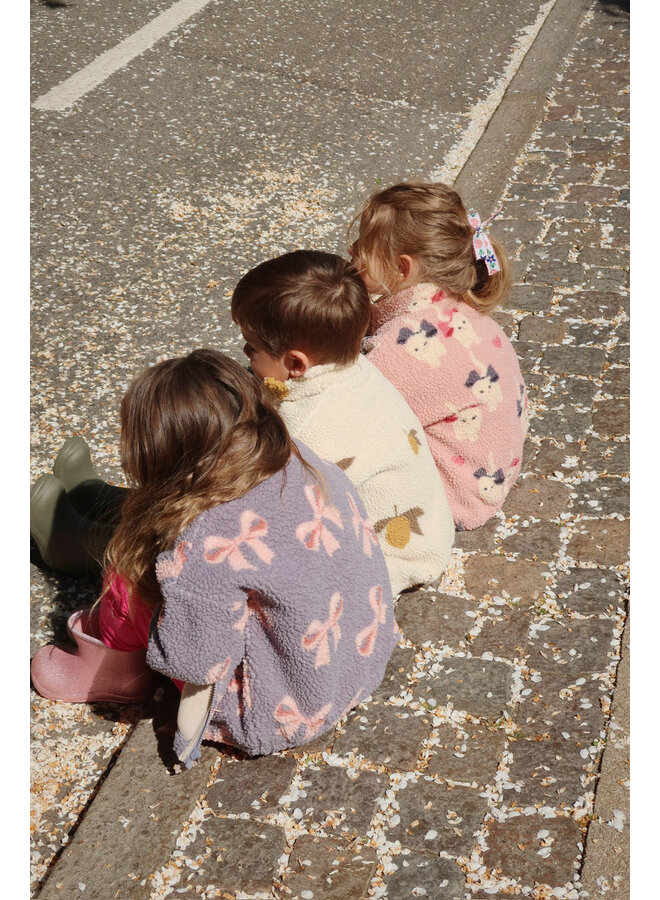 Jody Teddy Jacket Grs - Mon Grand Citron Sage - Konges Slojd