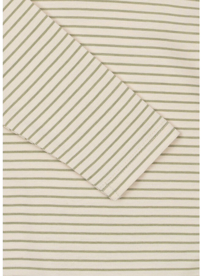 Basic Onesie Gots - Tea Stripe - Konges Slojd