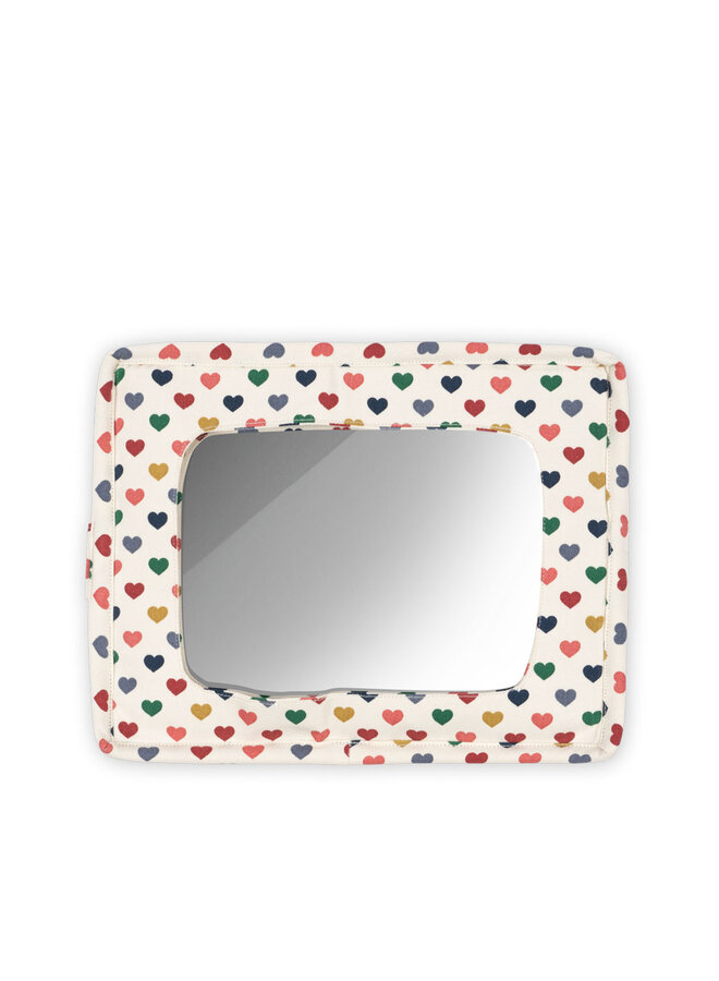 Car Mirror And Tablet Holder - Coeur Coloré - Konges Slojd