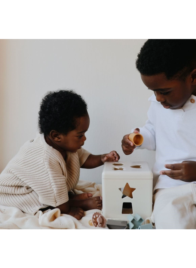 Shape Sorting Box - Mushie