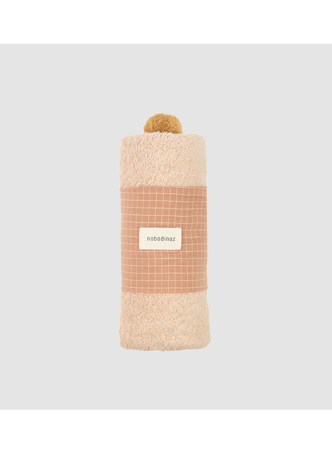 So Cute Baby Badcape - Latte - Nobodinoz