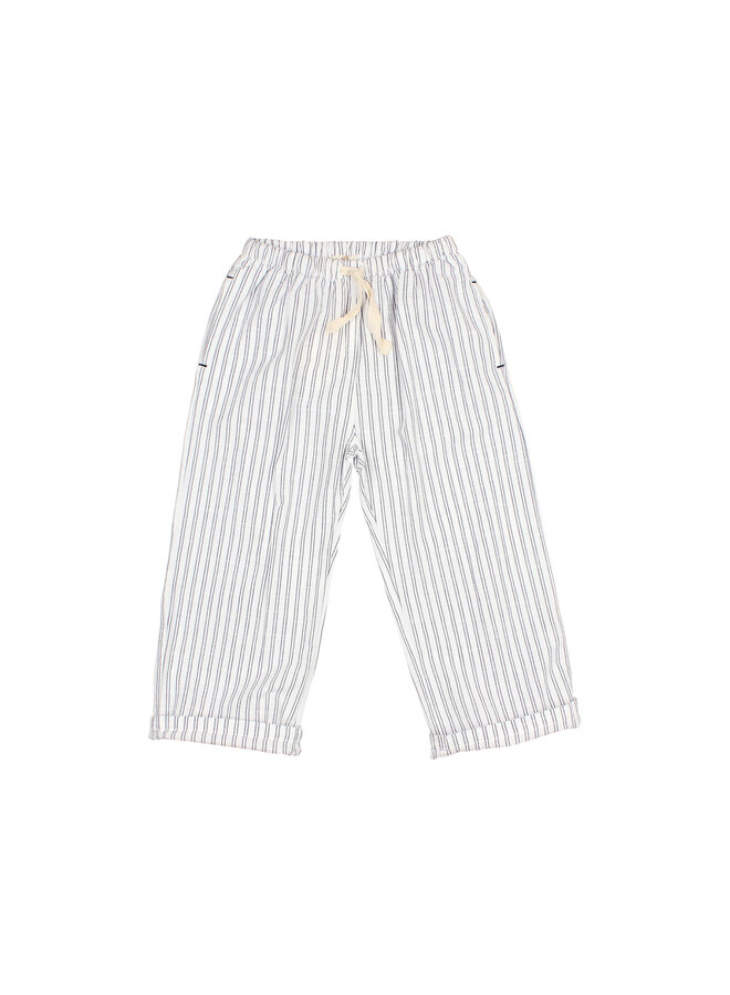 Stripes Pants - White - Buho