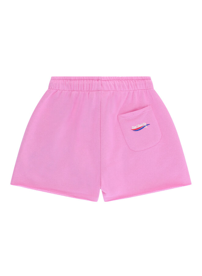 Cut Off Jog Short - Fuchsia - Cos I Said So