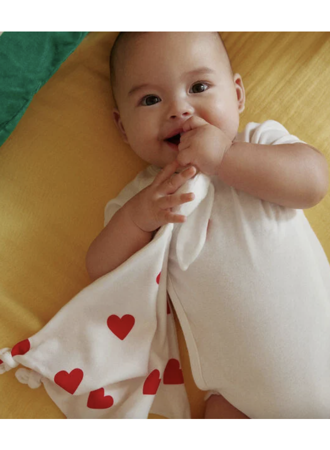 Set van 2 overslagbody's met korte mouwen - wit - Petit Bateau