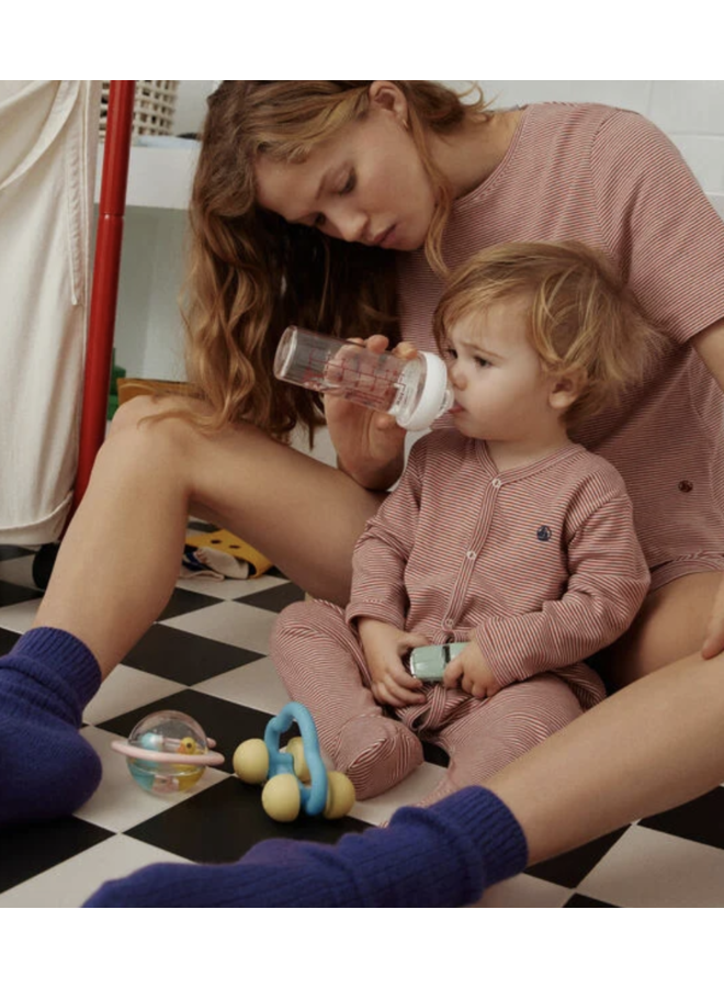 Pyjama Streepjes - Red - Petit Bateau