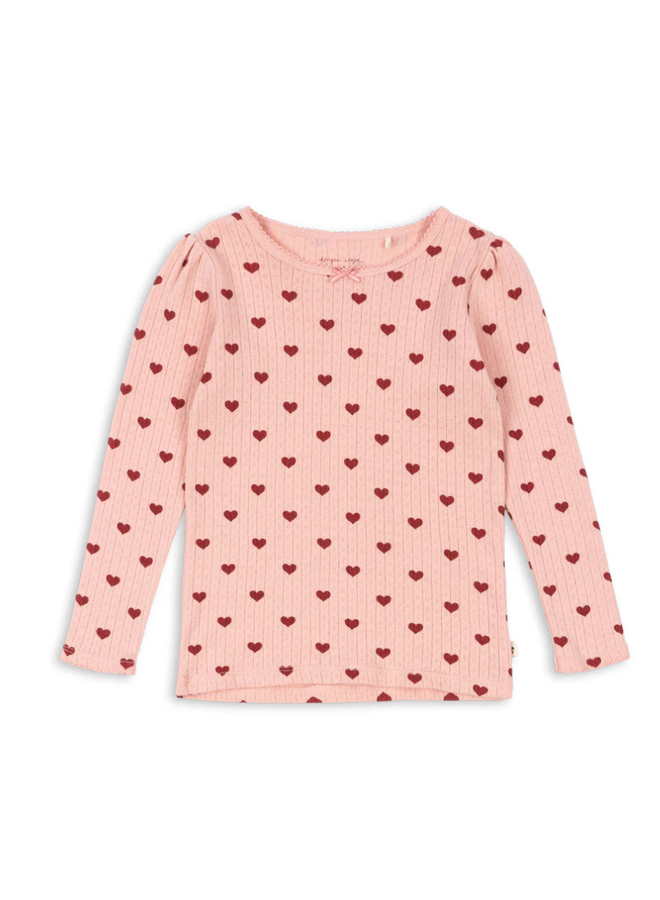 Minnie Blouse Gots - Amour Rouge - Konges Slojd