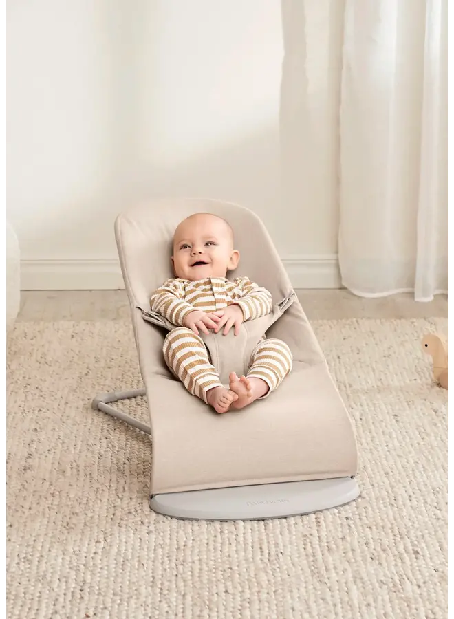 Bouncer Bliss Woven Melange - Light Beige - Babybjorn