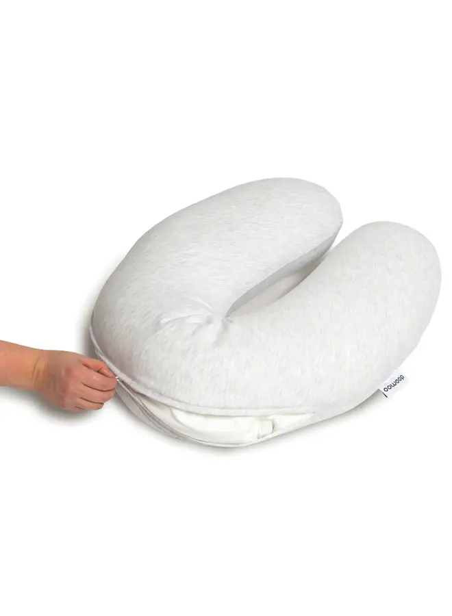 Hoes Voedingskussen Buddy - Chine White - Doomoo