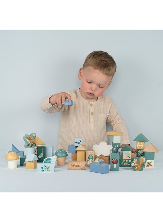 Bouwblokken Forest Friends - Little Dutch