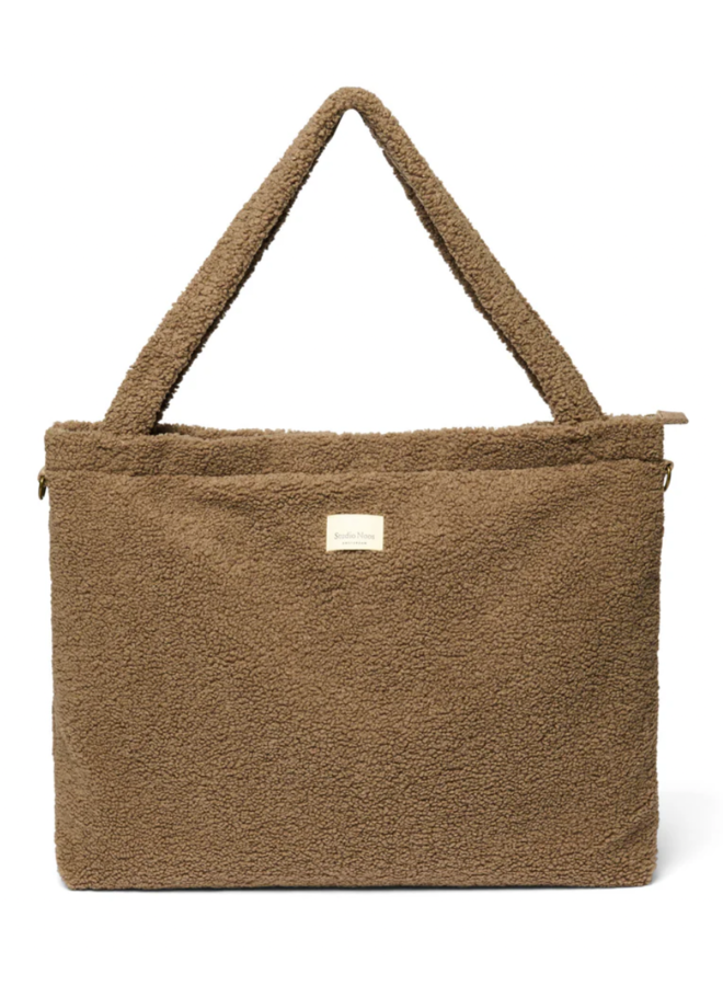 Diaper Bag - Brown Teddy - Studio Noos