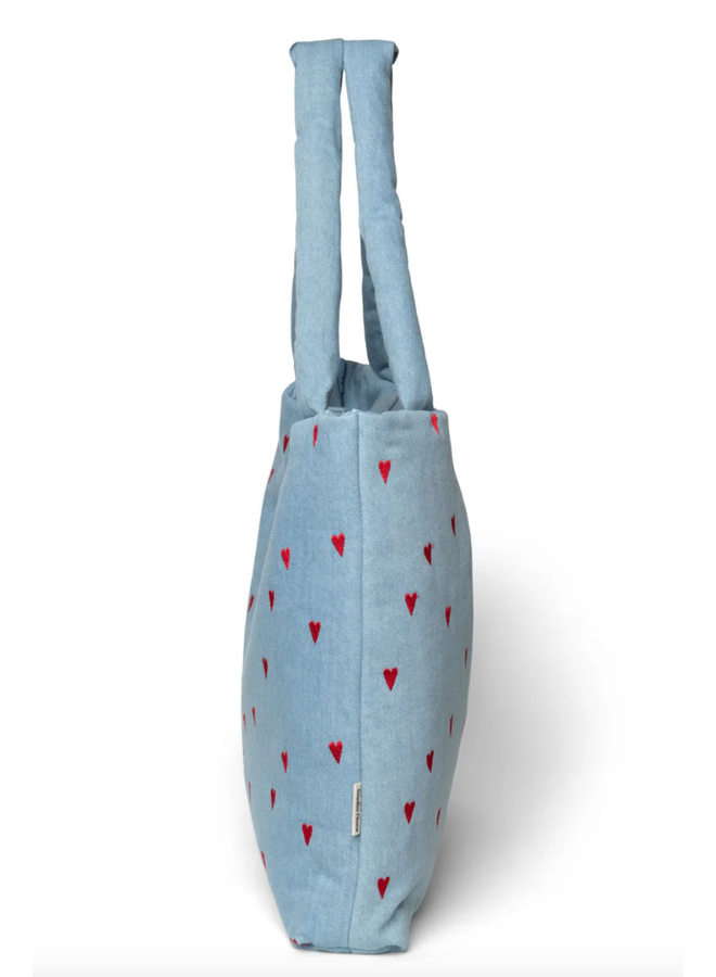 Mom Bag - Denim Hearts - Studio Noos
