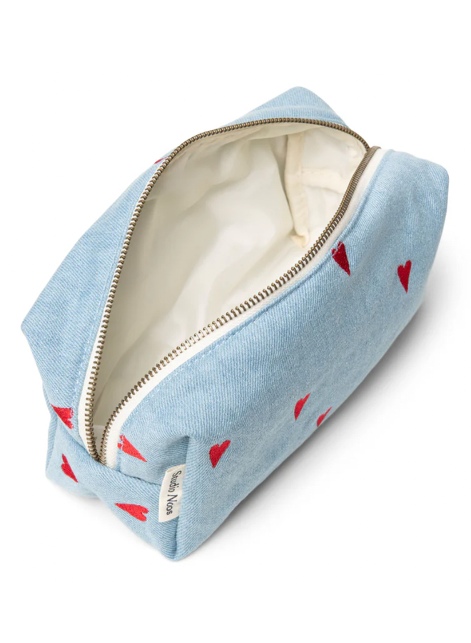 Denim Hearts Pouch - Studio Noos