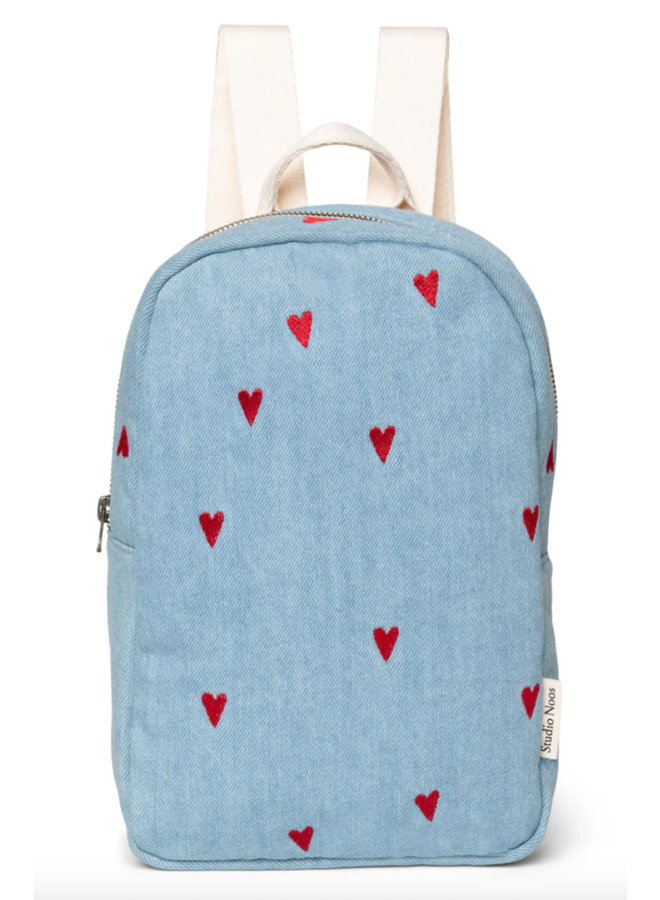 Mini Denim Hearts Rugzak - Studio Noos