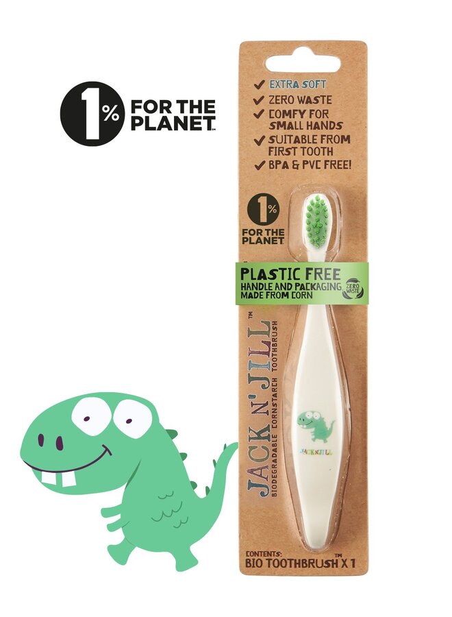 Bio Tandenborstel Dino - Jack n' Jill