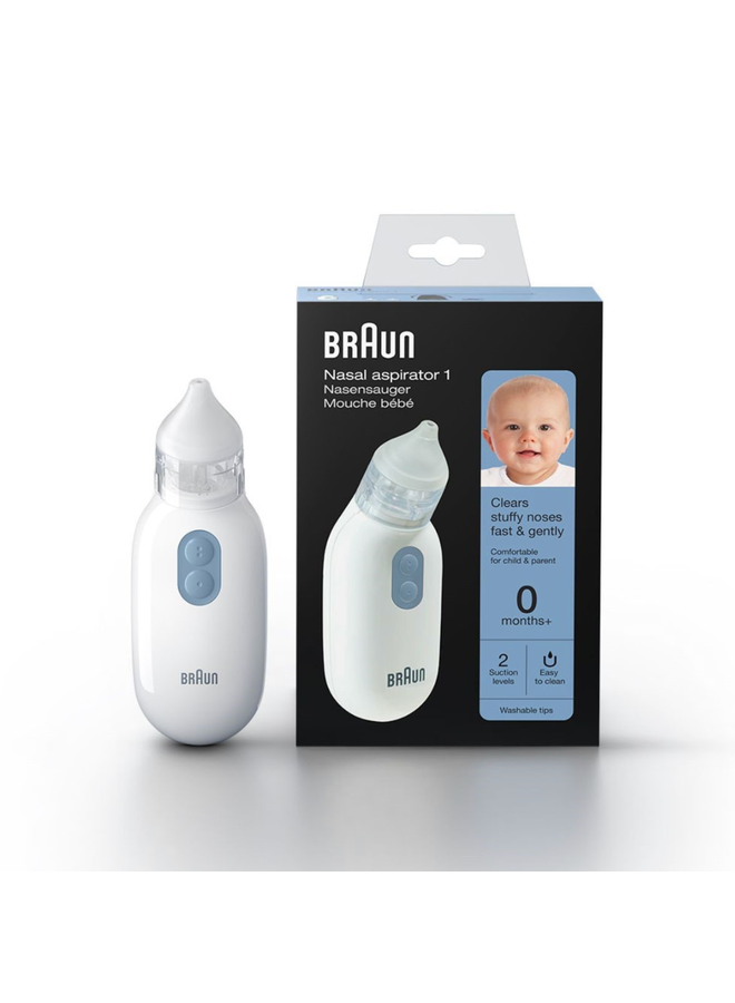 Nasal aspirator BNA100 - Elektrische neusreiniger - Braun