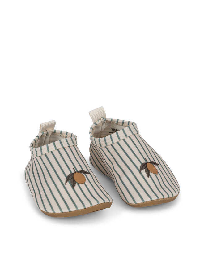 Aster Swim Shoes - Tea Stripe - Konges Slojd