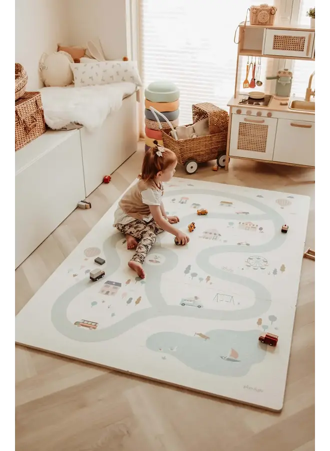 Tiloo Puzzelmat - Village/Terrazzo - Play & Go