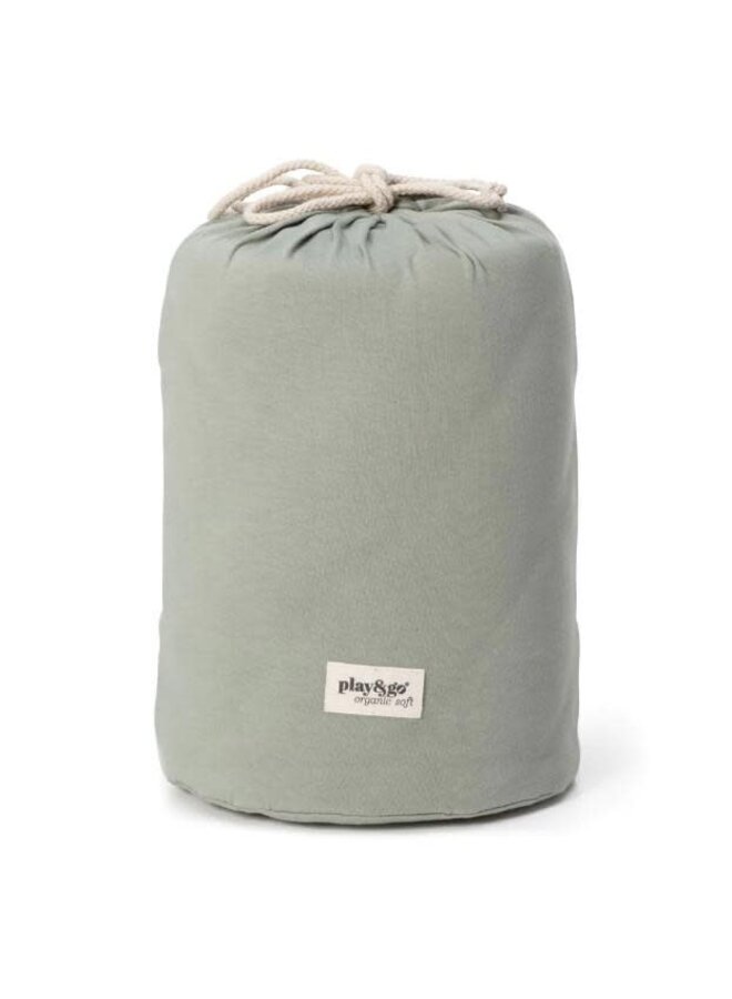 Babymat & Opbergzak - Organic Soft - Meadow Green - Play & Go