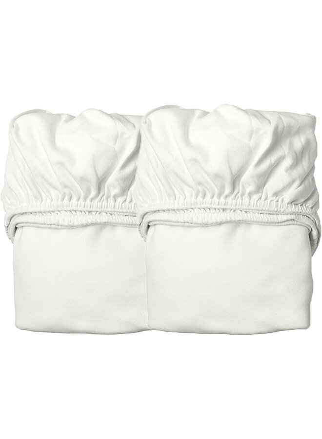 Hoeslaken wieg - Snow - 40x80 - Leander