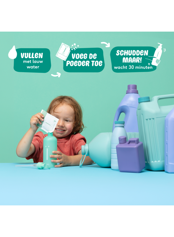 Waterless Refill Kit Shampoo 275ml - Naif