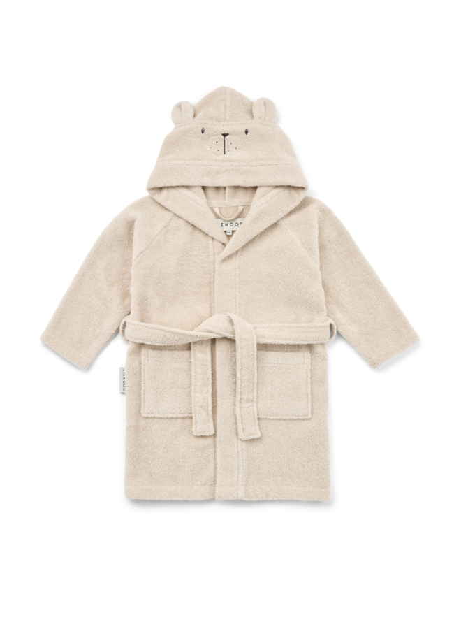 Lily Polarbear Bathrobe - Sandy - Liewood