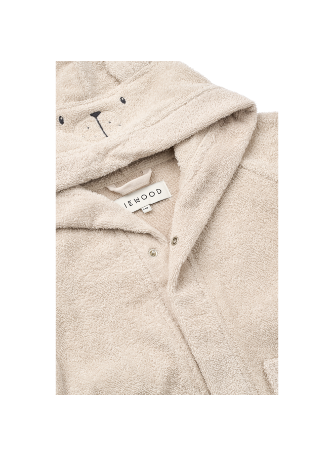 Lily Polarbear Bathrobe - Sandy - Liewood