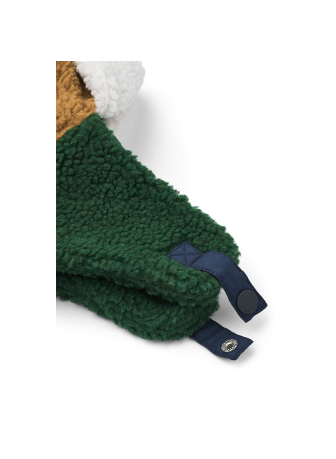 Bravo Pile Hat - Classic navy multi mix - Liewood