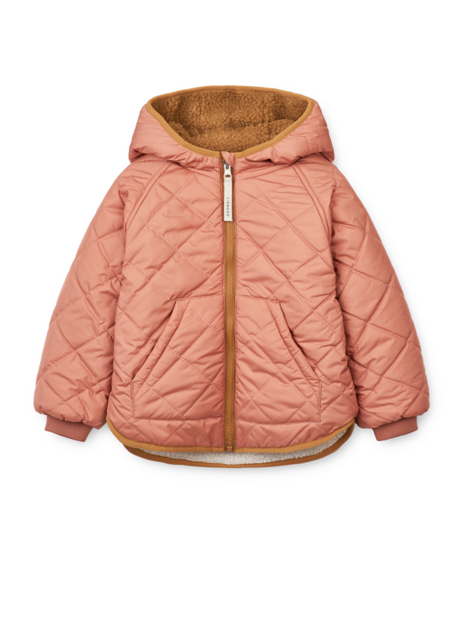 Jackson Reversible Jacket - Tuscany rose mix - Liewood
