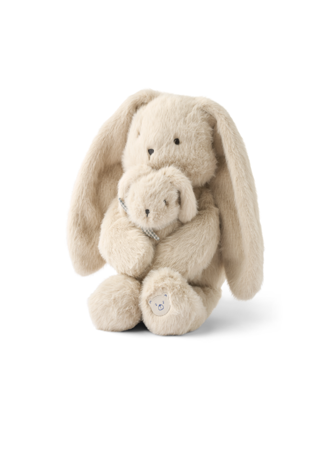 Berto Mommy & Me Rabbit Teddy - Mist - Liewood