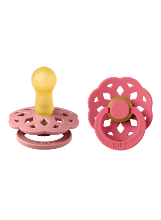 Duo BIBS Boheme - Dusty Pink/Coral