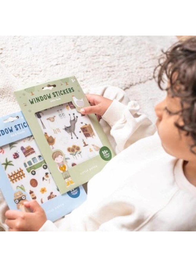 Raamstickers Farm - Little Dutch