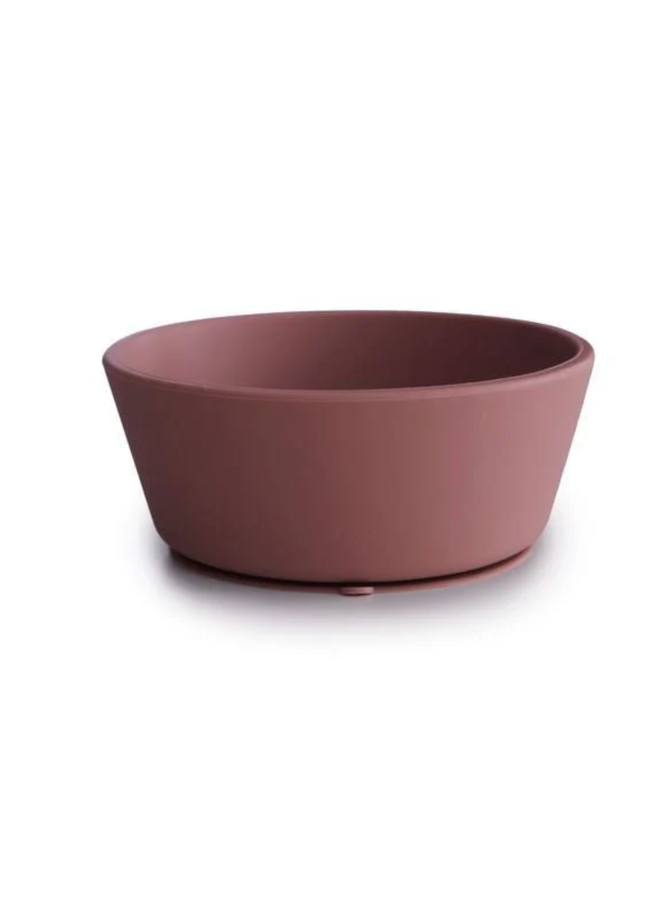 Siliconen kom met zuignap - Woodchuck - Mushie