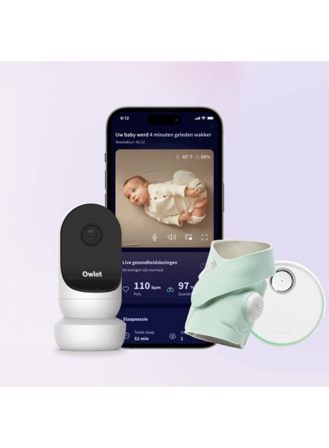 Dream Sock + Owlet Cam 2 bundel - Mint - Owlet