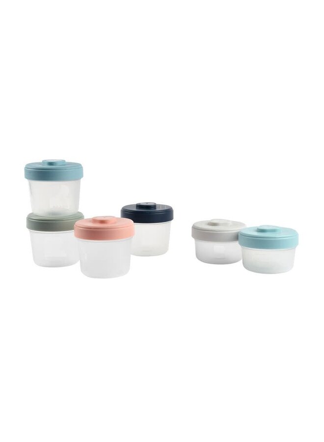 Volledige set Clipporties 2x90ml 4x150ml - 1e leeftijd - Beaba