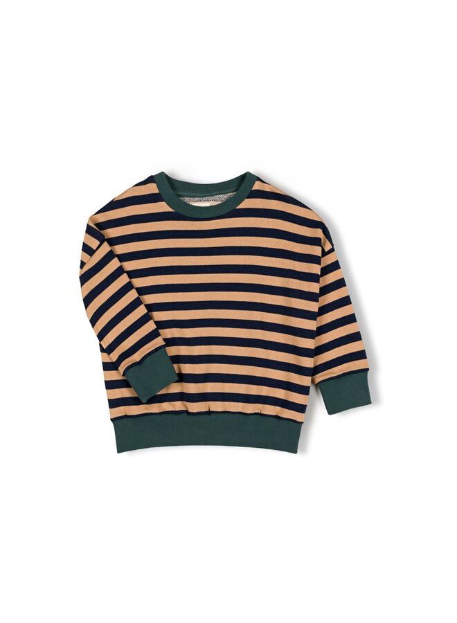 Rel Sweater - Navy Stripe - Nixnut